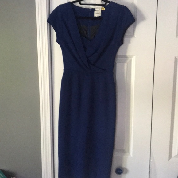 reiss royal blue dress